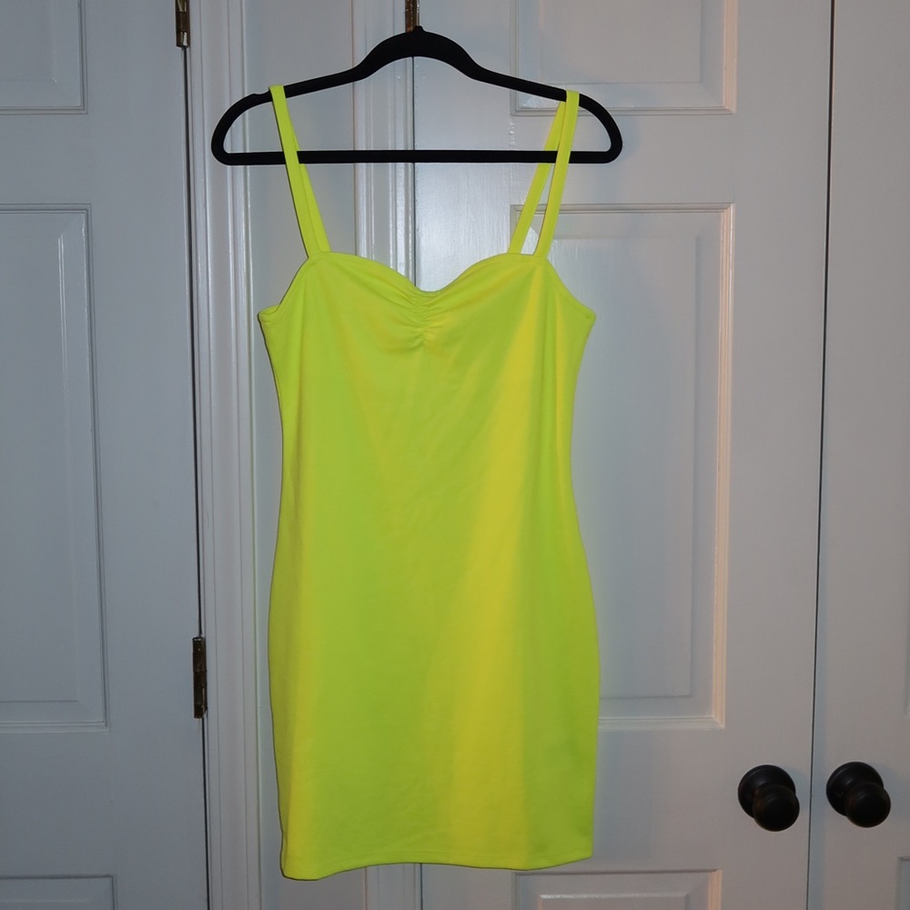 H&M Neon Mini Dress